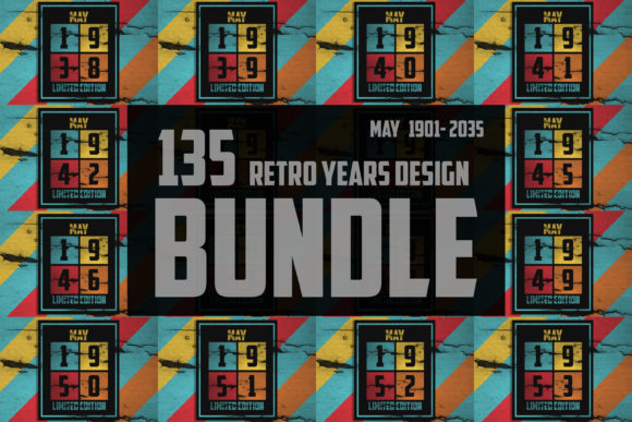 135 Retro Years - May 1901 - 2035
