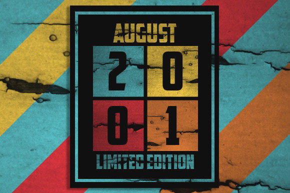 Retro August 2001 Limited Edition