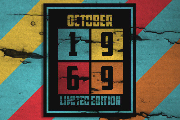 Retro October 1969 Limited Edition