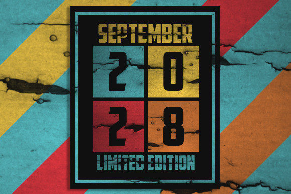 Retro September 2028 Limited Edition
